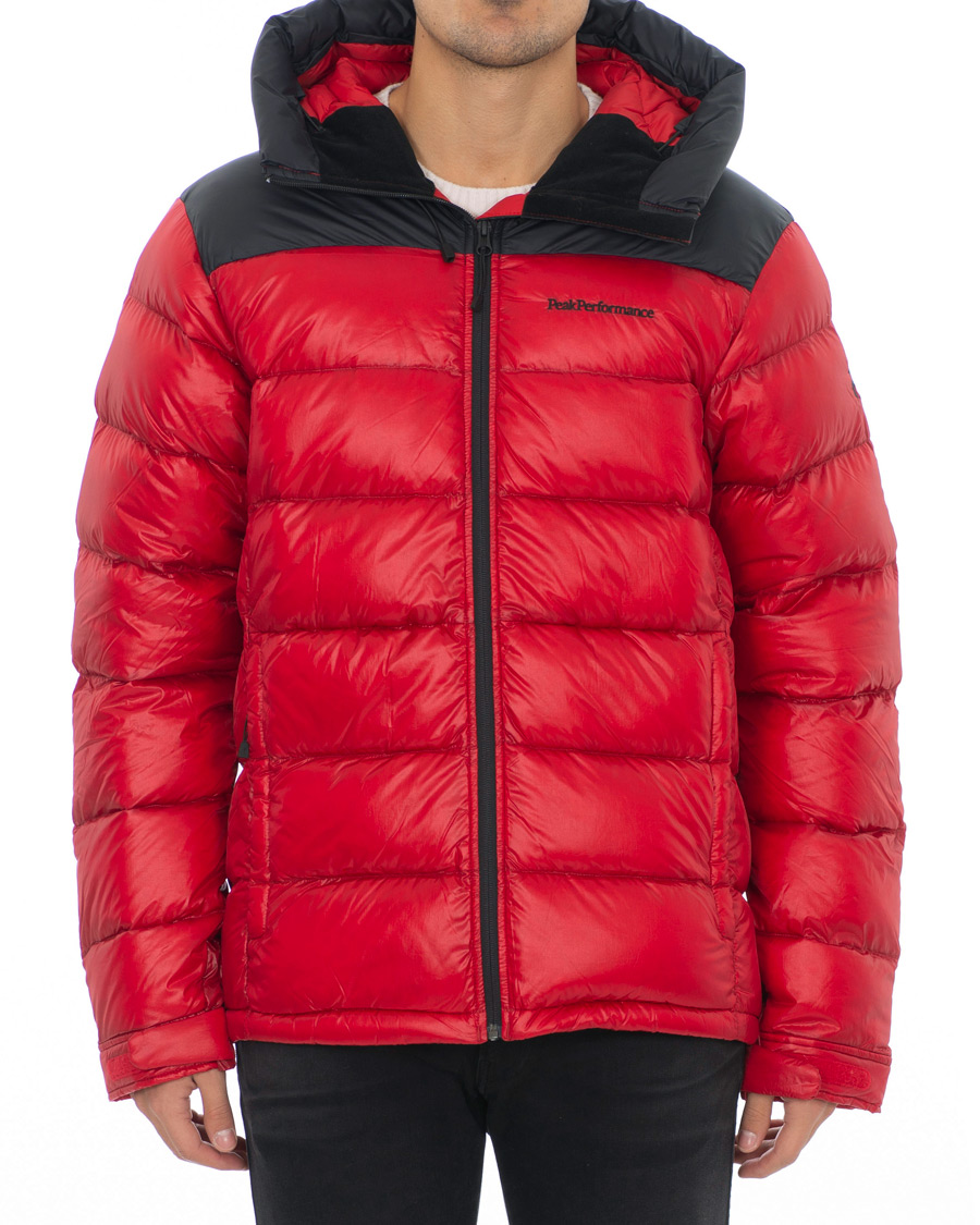 Herren | Jacken | Peak Performance | Frost Glacier Down Hood Jacket Red