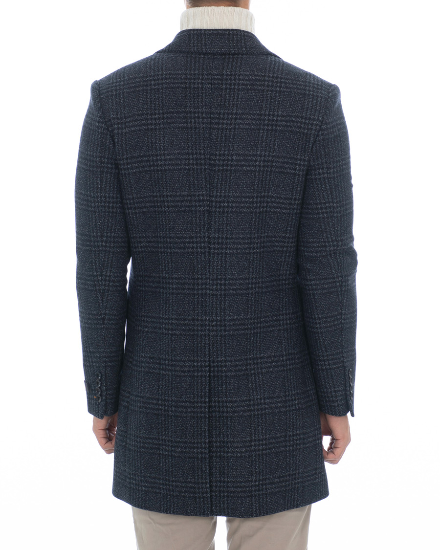 Herren | Jacken | Morris | Wesley Check Coat Navy