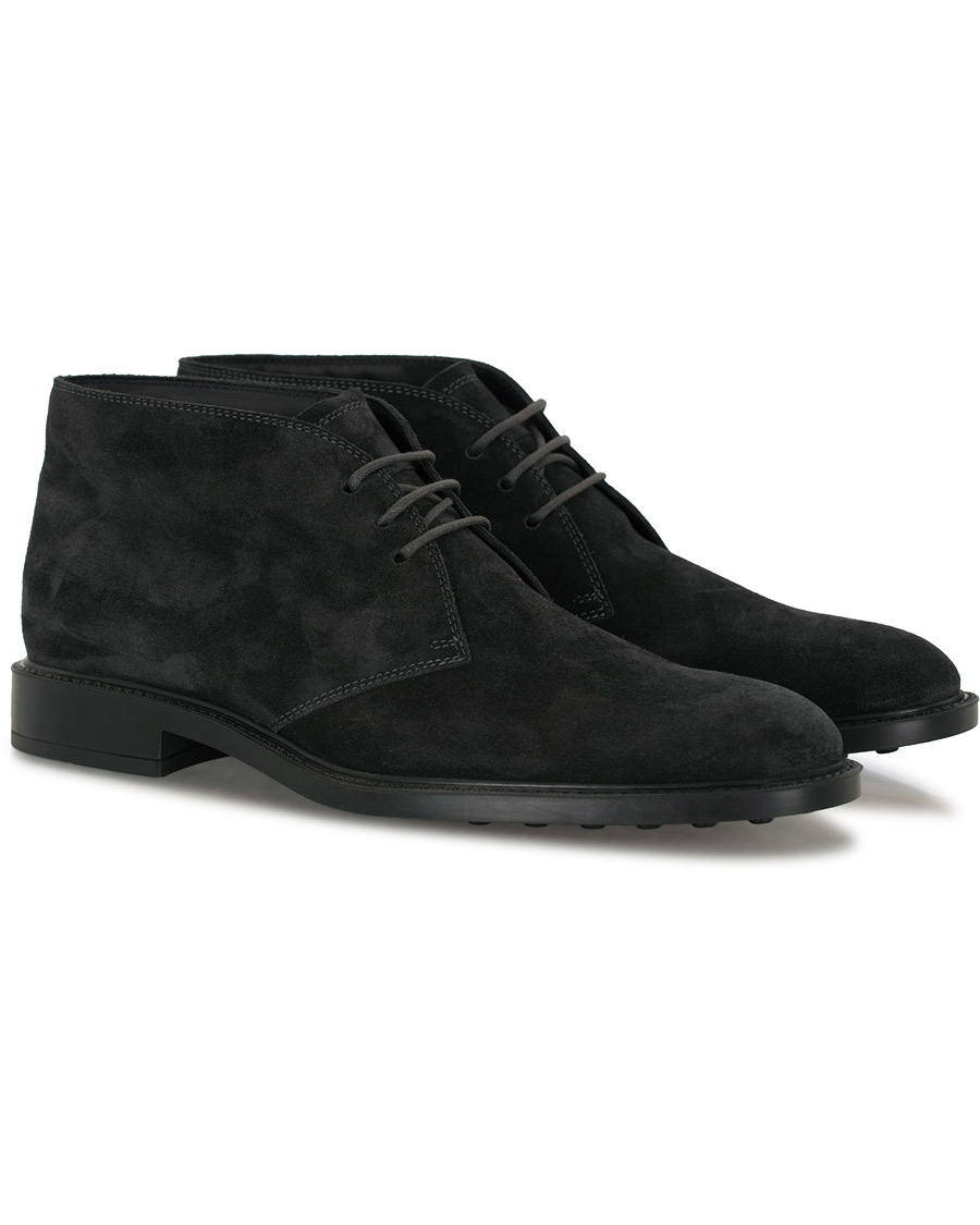 Herren | Tod's Desert Boot Dark Grey Suede | Tod's | Desert Boot Dark Grey Suede