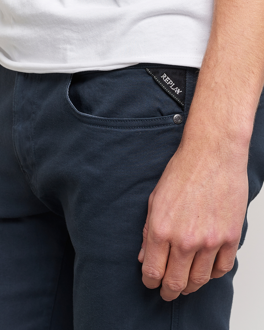 Herren | Hosen | Replay | Anbass Hyperflex X.Lite 5-Pocket Pants Blue