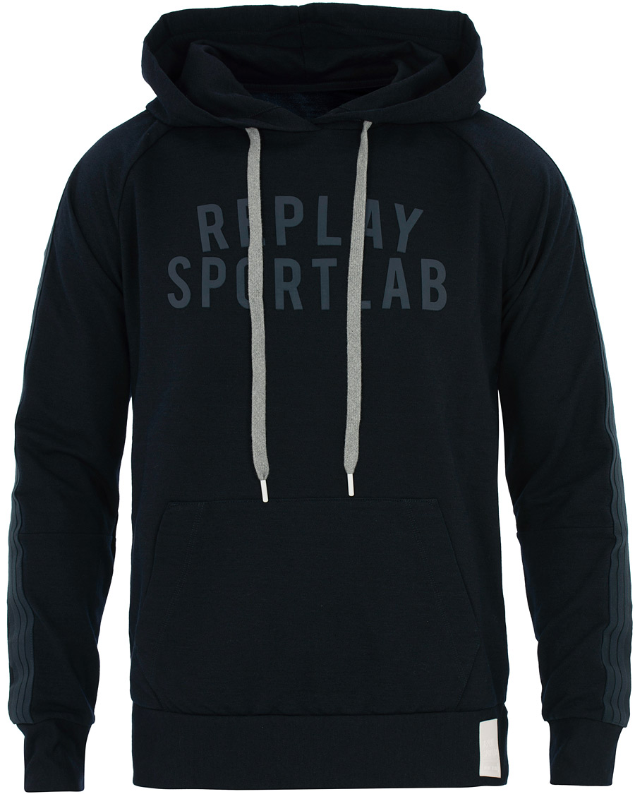 Herren | Pullover | Replay | SportLab Pullover Hoodie Denim Blue