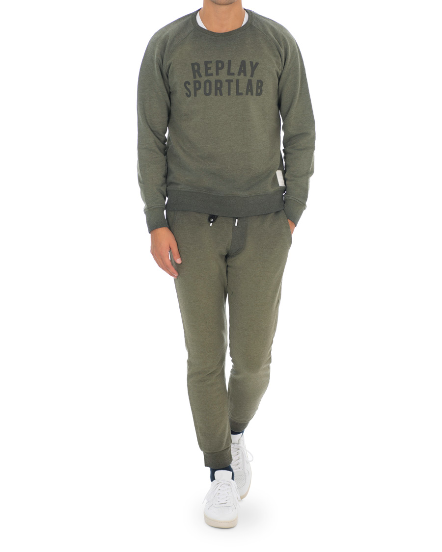 Herren | Hosen | Replay | SportLab Sweatpants Military Green