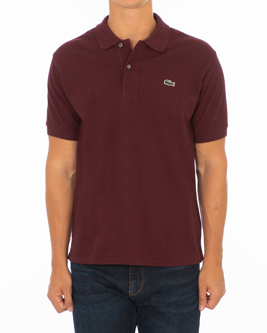 Herren | Poloshirts | Lacoste | Original Polo Melange Piké Vine Chine
