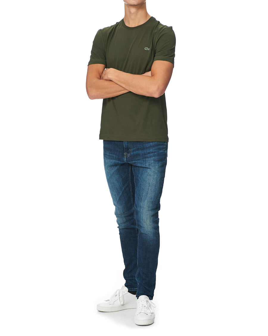 Herren | T-Shirts | Lacoste | Crew Neck Tee Baobab