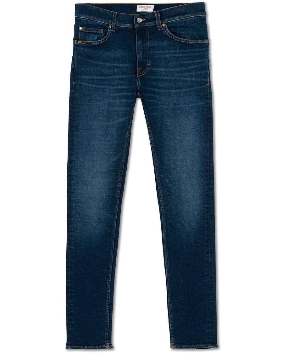Herren | Jeans | Tiger of Sweden | Evolve Charm Superstretch Jeans Blue