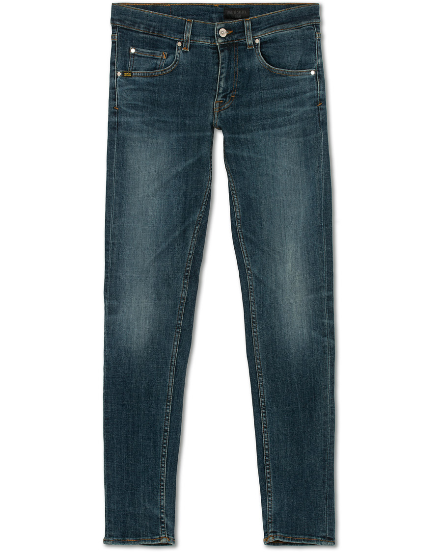 Herren | Jeans | Tiger of Sweden Jeans | Slim Top Stretch Jeans Blue