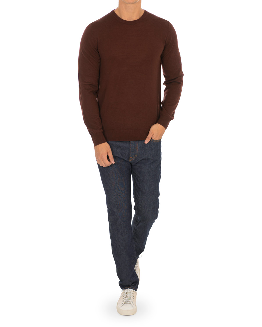 Herren | Jeans | Tiger of Sweden Jeans | Rex Ohia Stretch Jeans Mid Blue