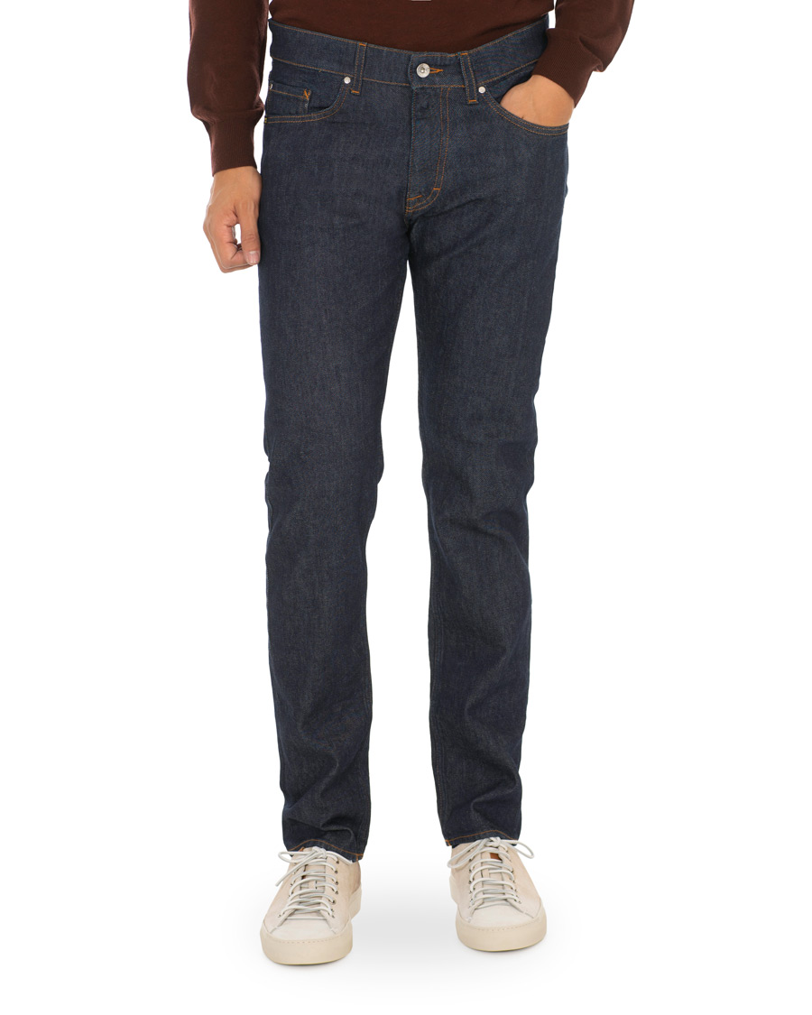 Herren | Jeans | Tiger of Sweden Jeans | Rex Ohia Stretch Jeans Mid Blue
