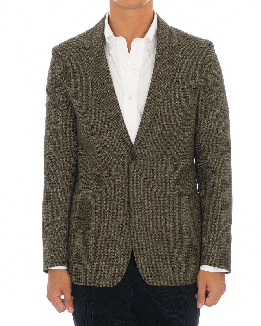 Herren | Sakkos | Tiger of Sweden | Josef Checked Wool Blazer Brown