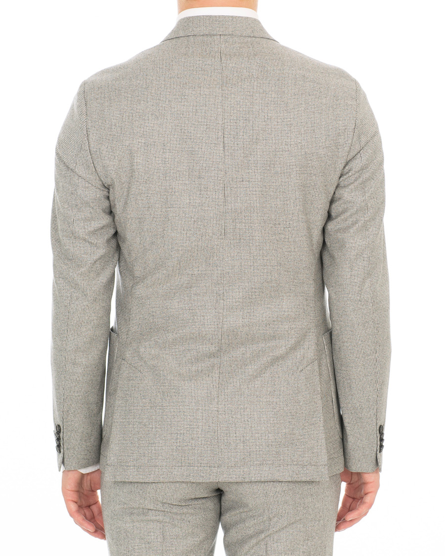 Herren | Sakkos | Tiger of Sweden | Jamot Houndstooth Brushed Wool Suit Blazer Grey