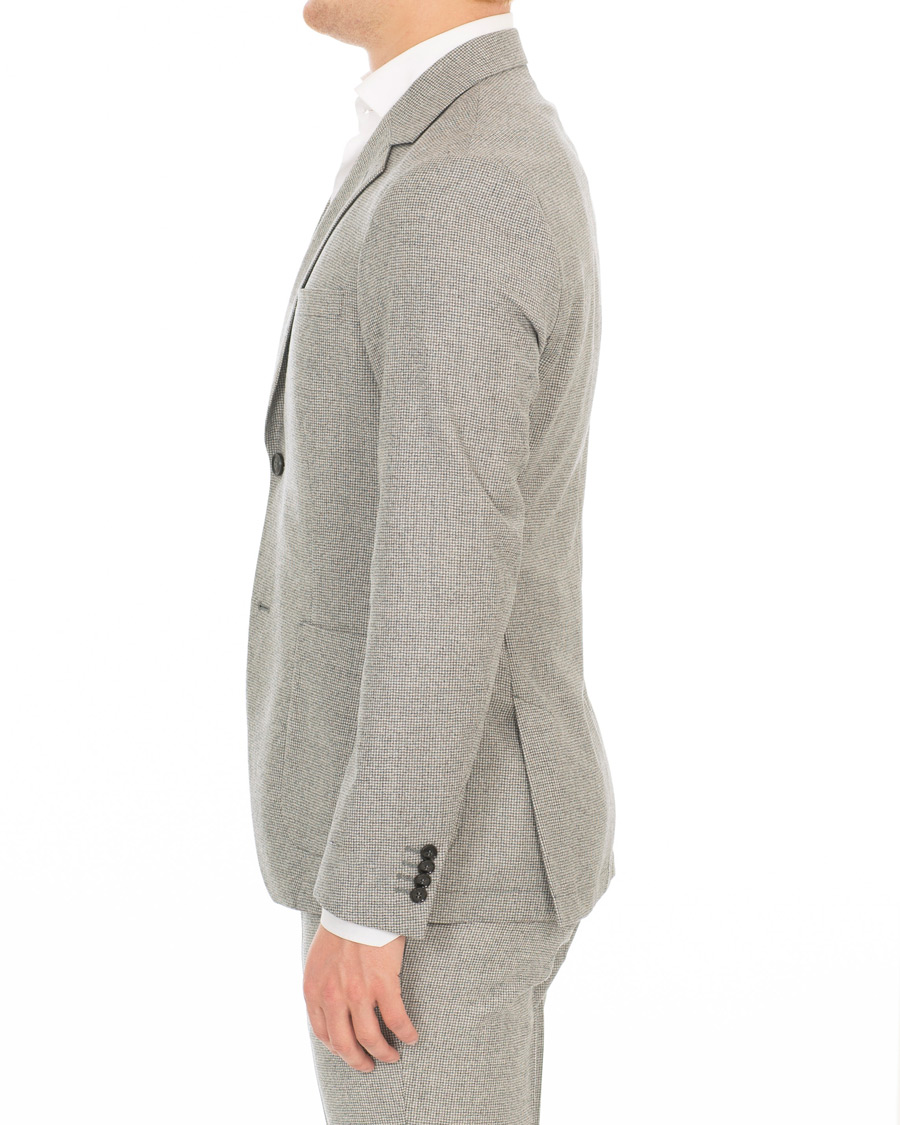 Herren | Sakkos | Tiger of Sweden | Jamot Houndstooth Brushed Wool Suit Blazer Grey