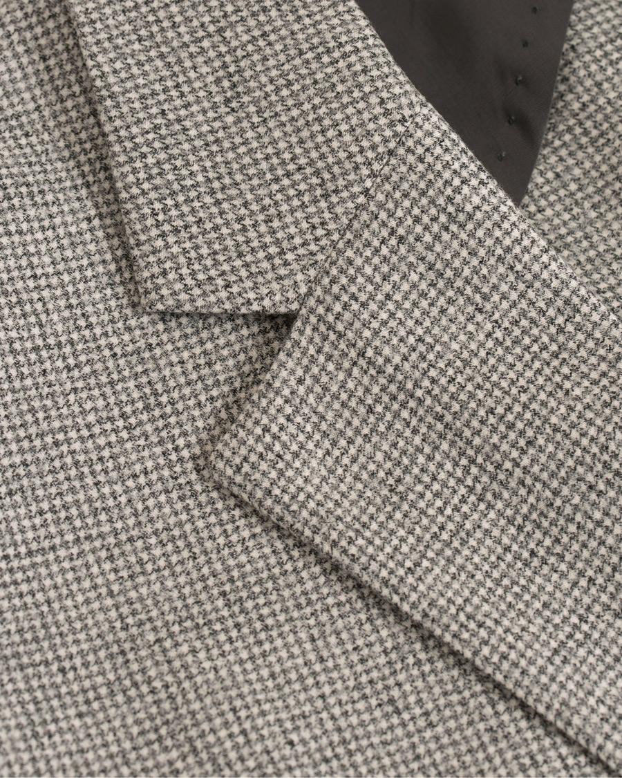 Herren | Sakkos | Tiger of Sweden | Jamot Houndstooth Brushed Wool Suit Blazer Grey