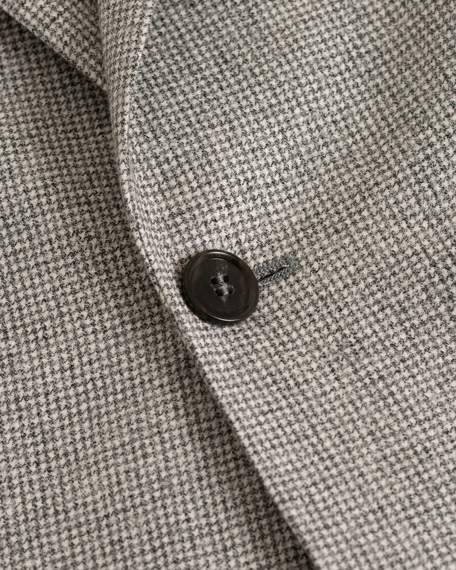 Herren | Sakkos | Tiger of Sweden | Jamot Houndstooth Brushed Wool Suit Blazer Grey
