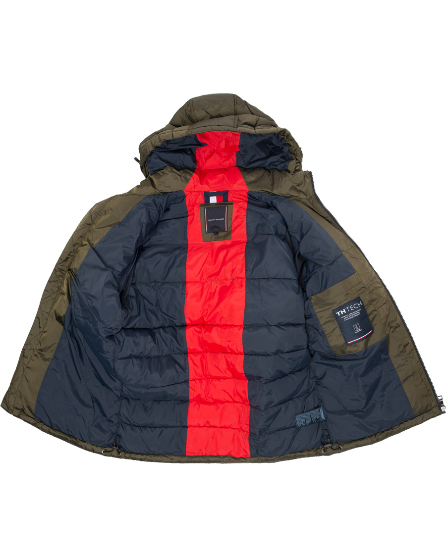 Herren | Jacken | Tommy Hilfiger | Two Tone Hooded Jacket Grape Leaf