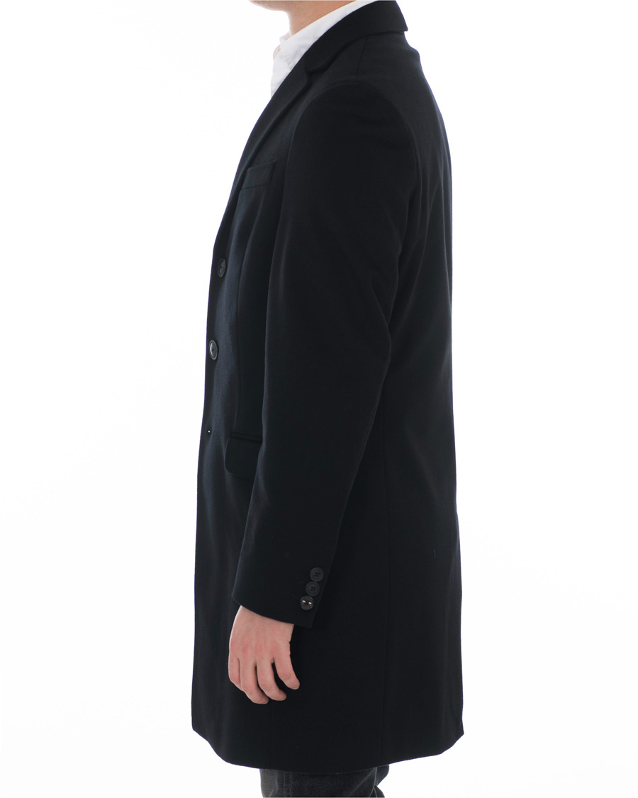 Herren | Jacken | Tommy Hilfiger | Chestfield Wool Coat Black