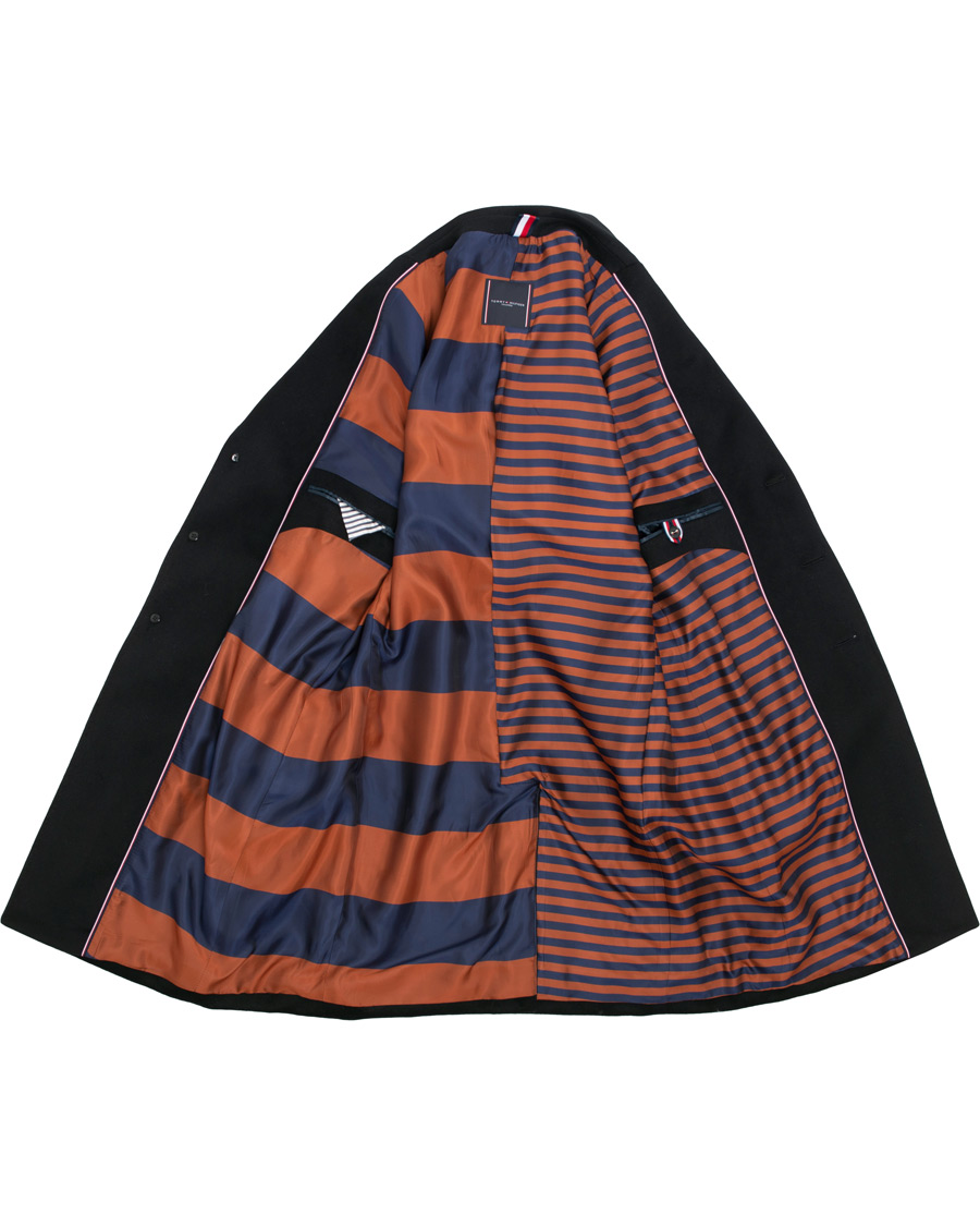 Herren | Jacken | Tommy Hilfiger | Chestfield Wool Coat Black