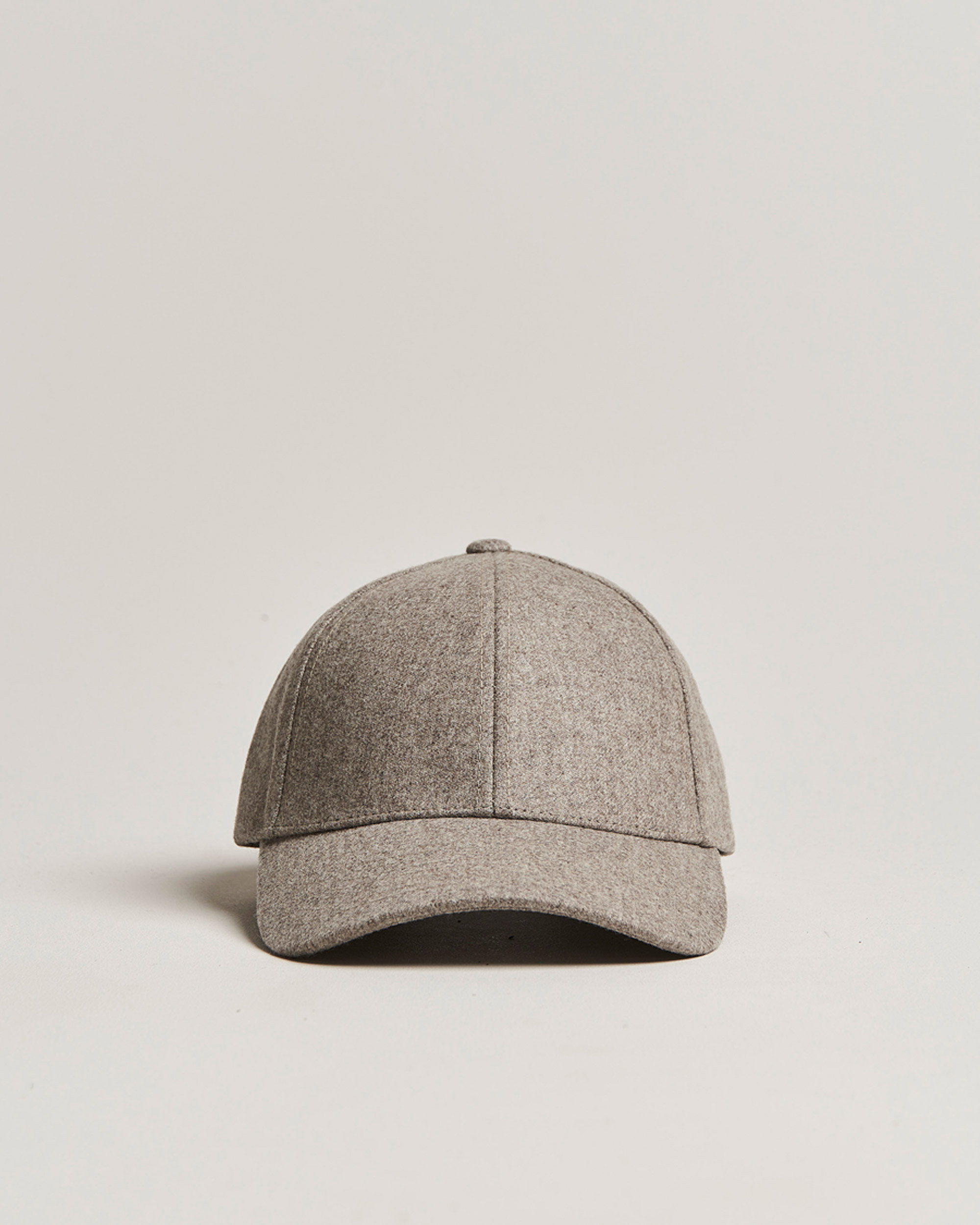 Herren | Hüte & Mützen | Varsity Headwear | Flannel Baseball Cap Umber Beige