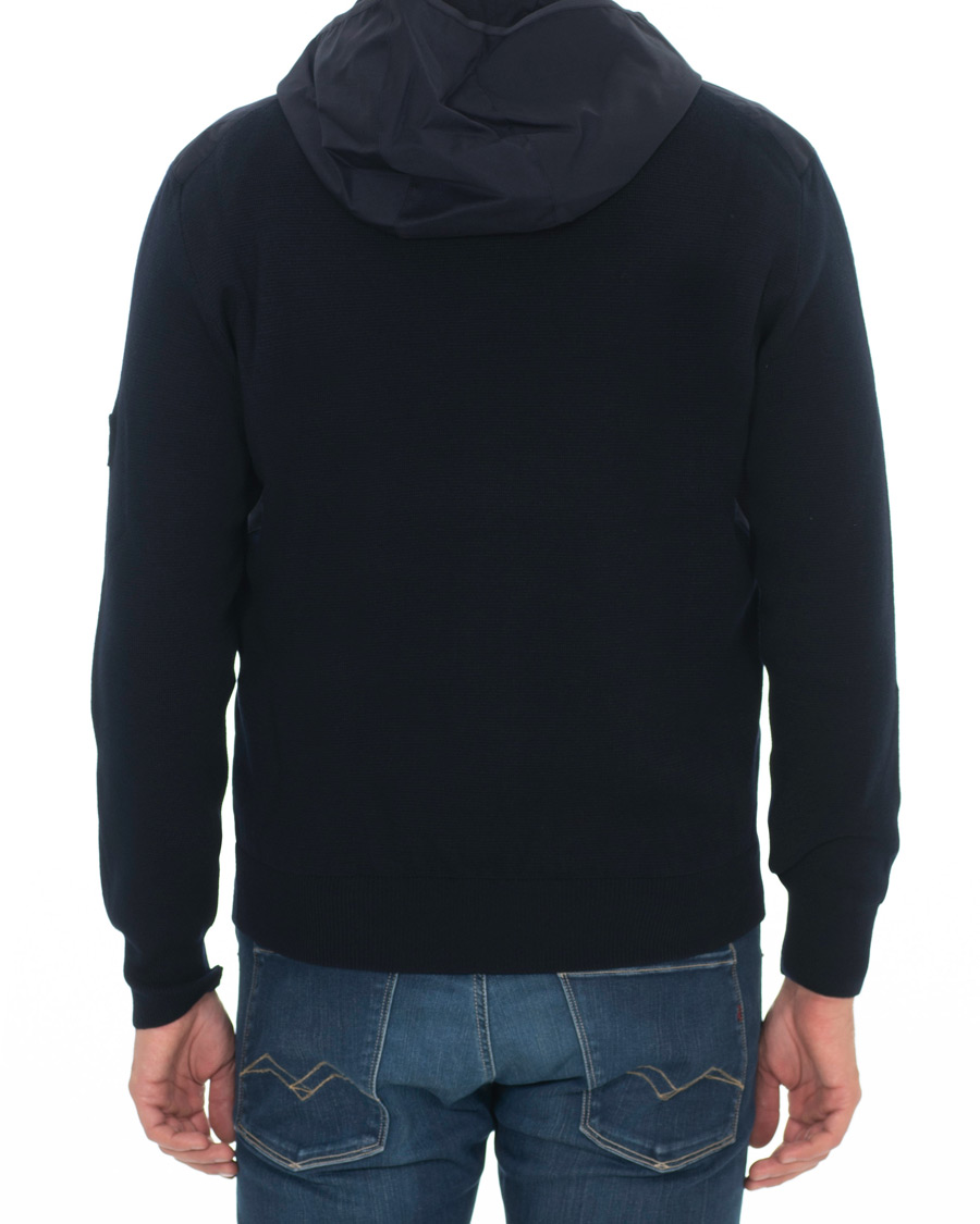 Herren | Jacken | Z Zegna | Techmerino Hybrid Hooded Jacket Navy