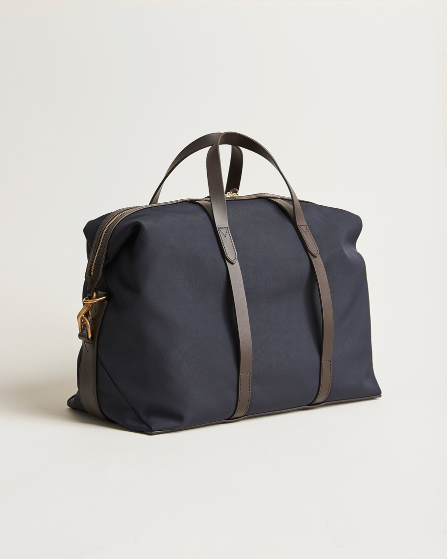 Herren | Taschen | Mismo | M/S Avail 48h Nylon Weekendbag Navy/Dark Brown