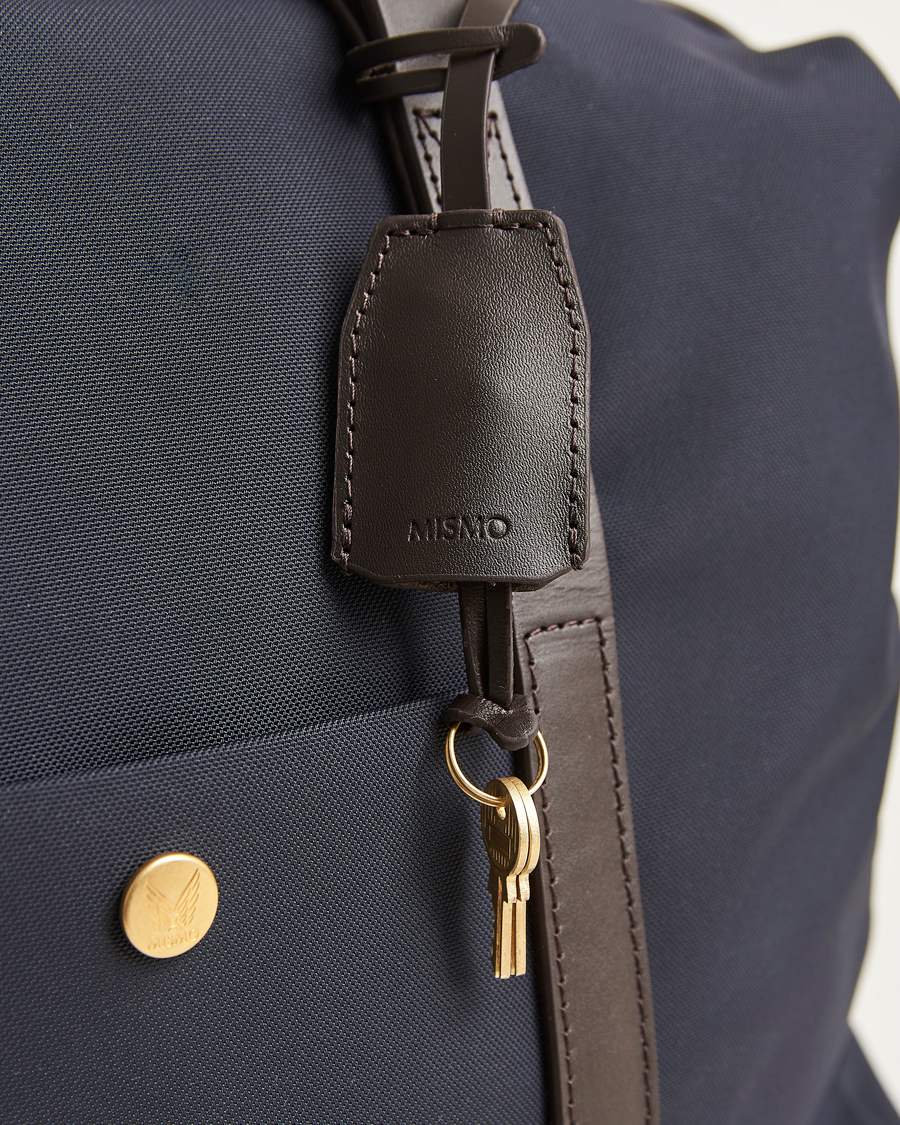 Herren | Taschen | Mismo | M/S Avail 48h Nylon Weekendbag Navy/Dark Brown