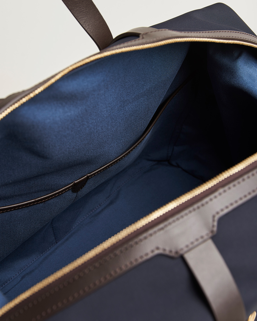 Herren | Taschen | Mismo | M/S Avail 48h Nylon Weekendbag Navy/Dark Brown
