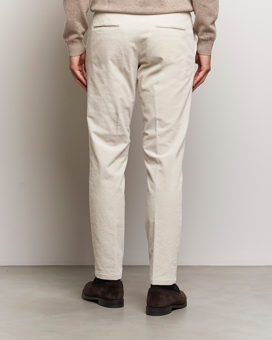 Herren | Hosen | Oscar Jacobson | Denz Corduroy Trousers White