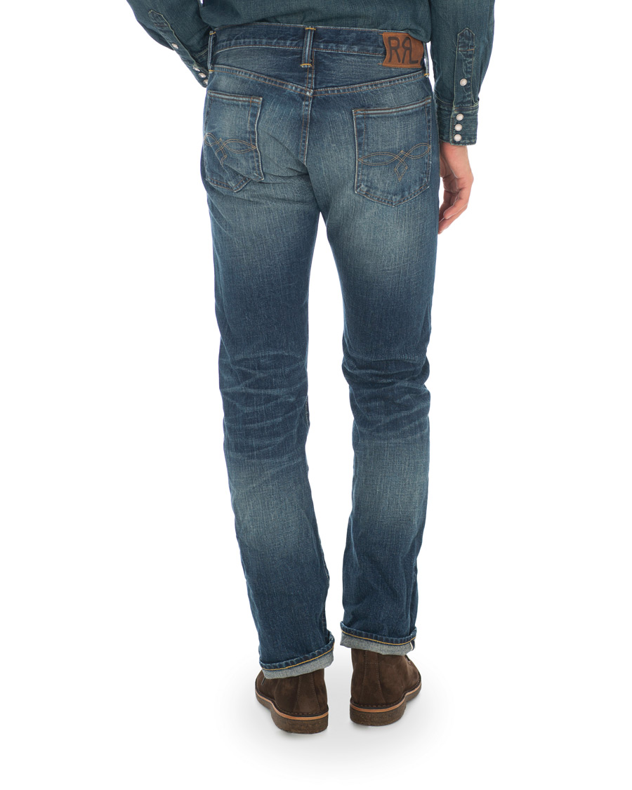 Herren | Jeans | RRL | Low Straight Fit Selvedge Jeans Milwaukee Wash
