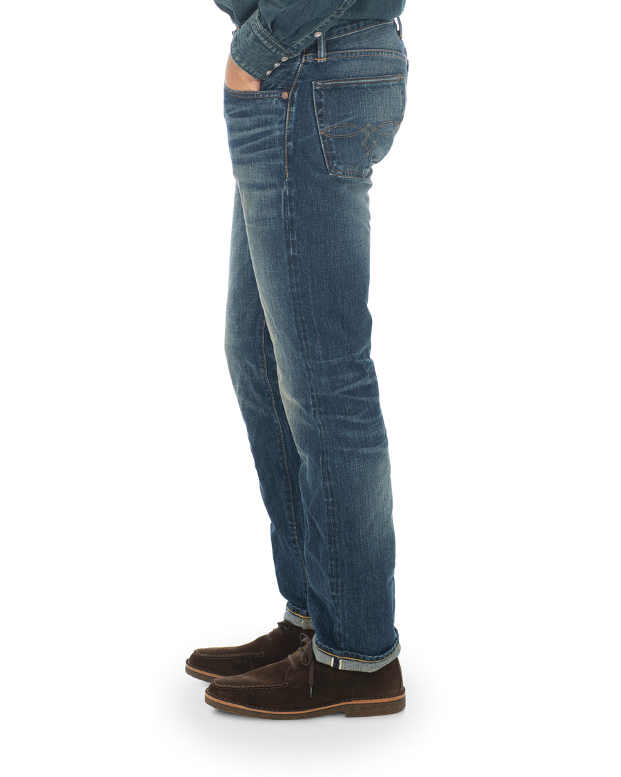 Herren | Jeans | RRL | Low Straight Fit Selvedge Jeans Milwaukee Wash