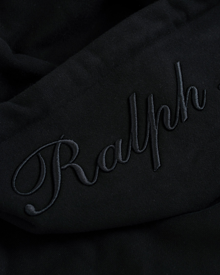 Herren | Pullover | Ralph Lauren Purple Label | Ski Bear Luxury Fleece Hoodie Black