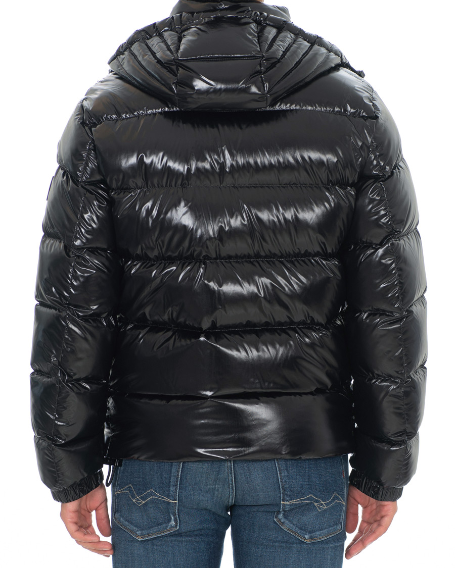Herren | Jacken | BOSS BLACK | BOSS Domar High Shine Hooded Jacket Black