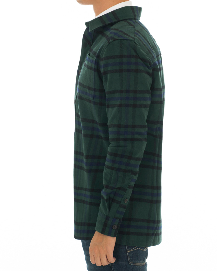 Herren | Hemden | Lyle & Scott | Tartan Overshirt Jade Green