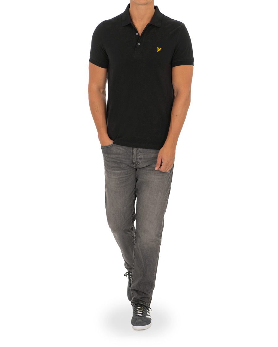 Herren | Poloshirts | Lyle & Scott | Plain Polo Shirt True Black