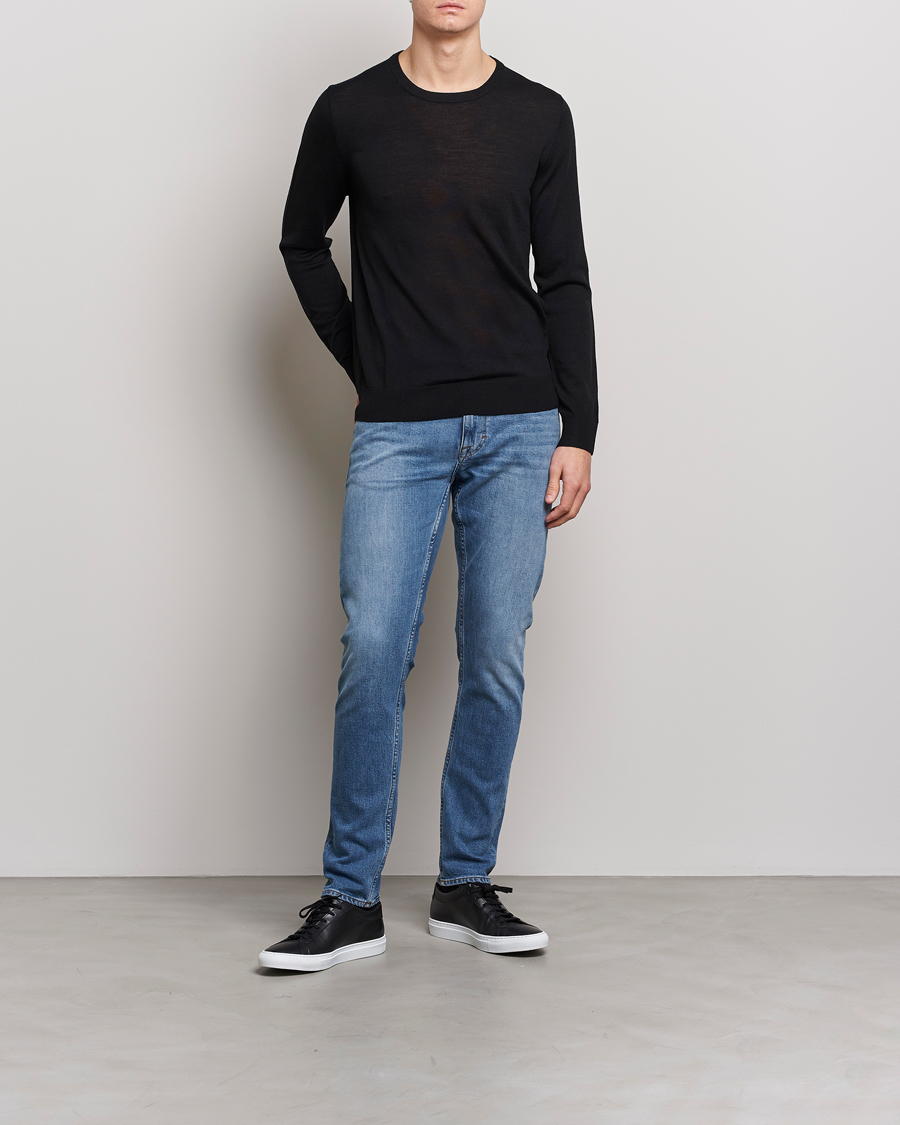Herren | Pullover | Tiger of Sweden | Nichols Crew Neck Pullover Black