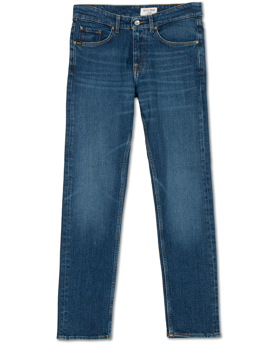 Herren | Jeans | Tiger of Sweden Jeans | Rex Stretch Jeans Medium Blue