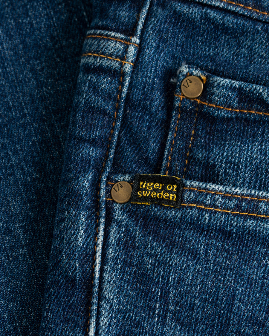 Herren | Jeans | Tiger of Sweden Jeans | Rex Stretch Jeans Medium Blue