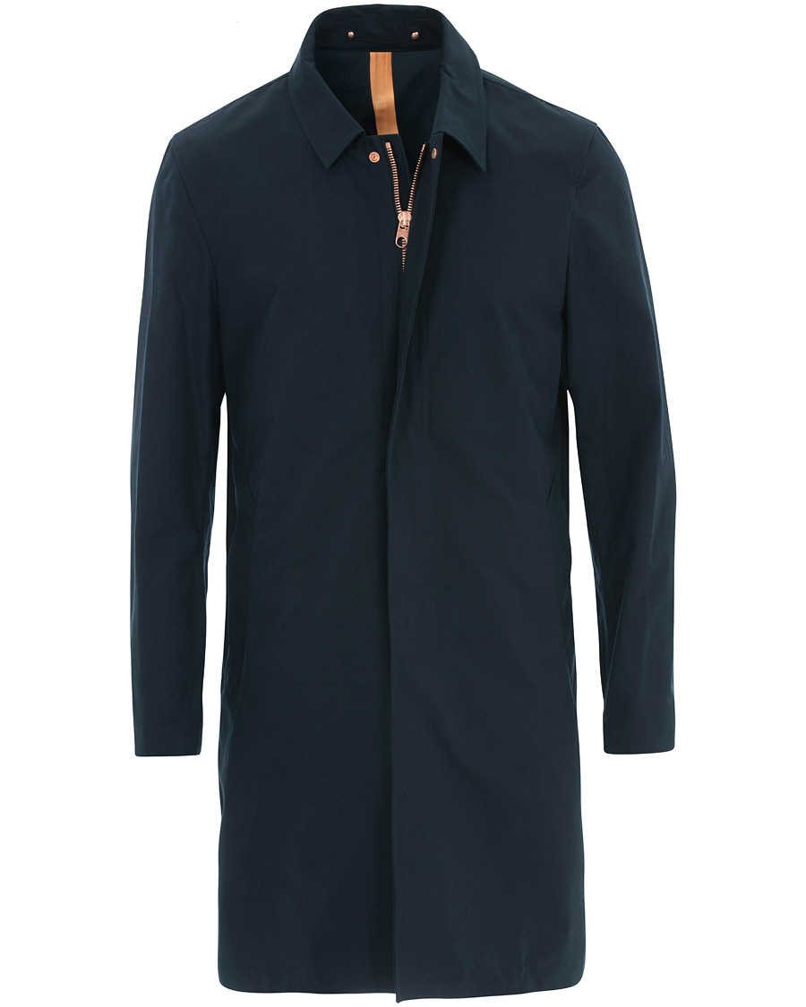 Herren | Jacken | Private White V.C. | Unlined Cotton Ventile Mac Coat 3.0 Midnight 3 - S