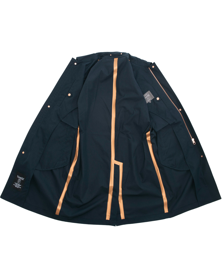 Herren | Jacken | Private White V.C. | Unlined Cotton Ventile Mac Coat 3.0 Midnight 3 - S