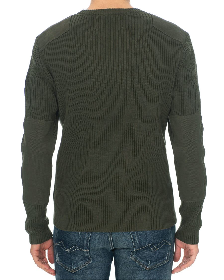 Herren | Pullover | Calvin Klein Jeans | Knitted Monogram Sleeve Badge Crew Neck Deep Depths