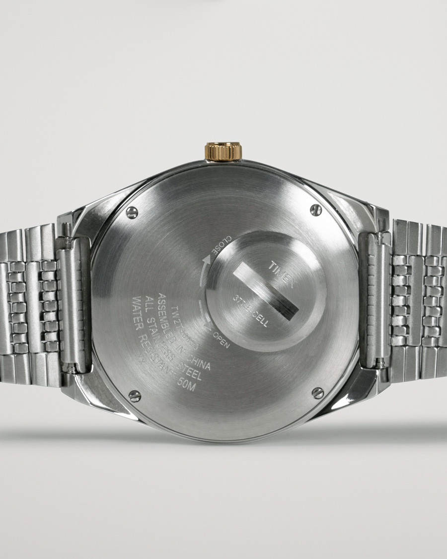 Herren | Timex Q Reissue 1978 Falcon Eye 38mm Steel/Blue Dial | Timex | Q Reissue 1978 Falcon Eye 38mm Steel/Blue Dial