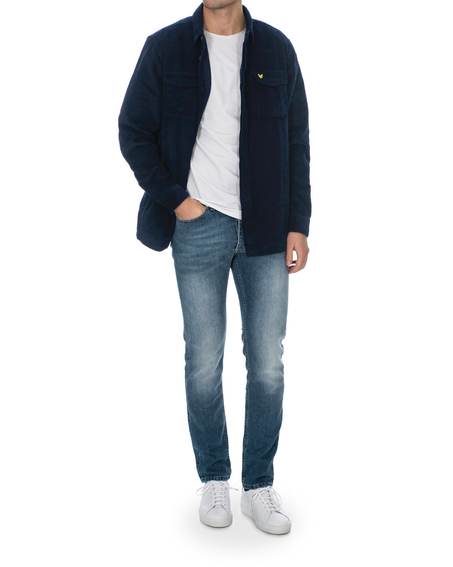 Herren | Hemden | Lyle & Scott | Corduroy Overshirt Navy