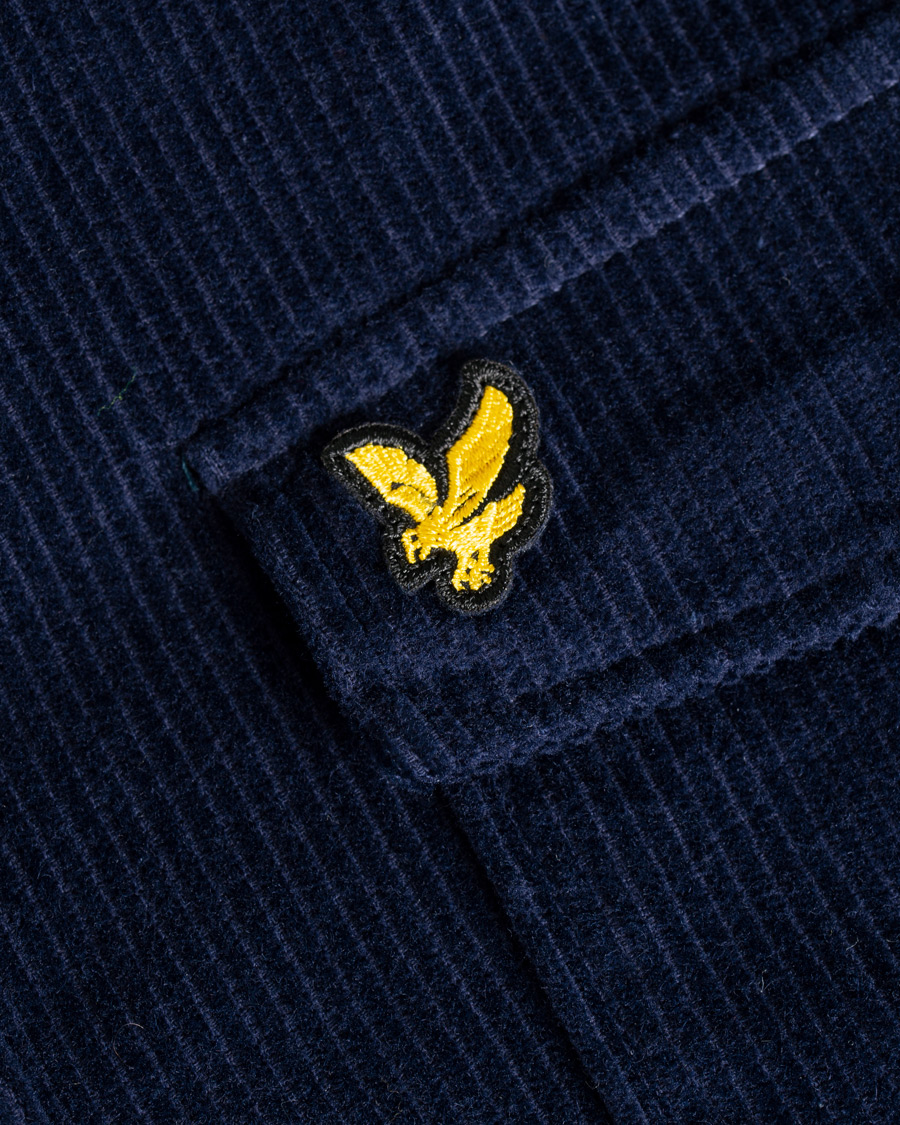 Herren | Hemden | Lyle & Scott | Corduroy Overshirt Navy