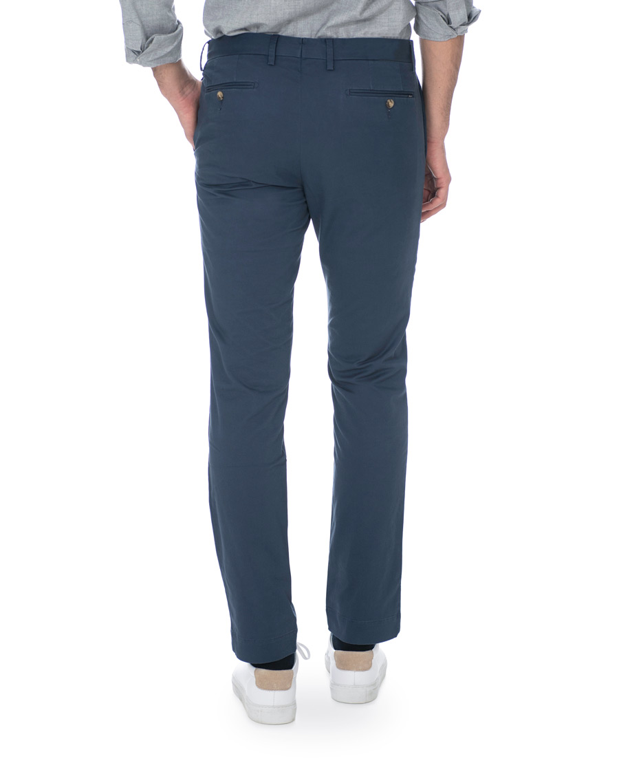 Herren | Hosen | Polo Ralph Lauren | Slim Fit Stretch Hudson Chino Boston Navy