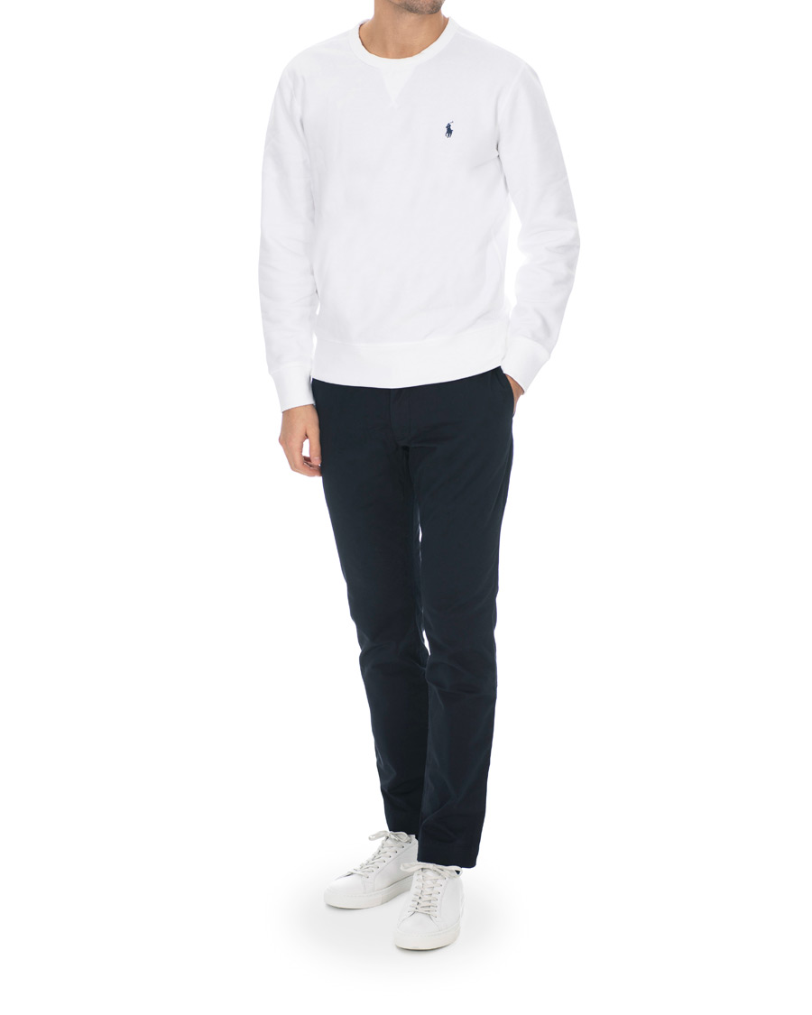 Herren | Pullover | Polo Ralph Lauren | Magic Fleece Sweatshirt White
