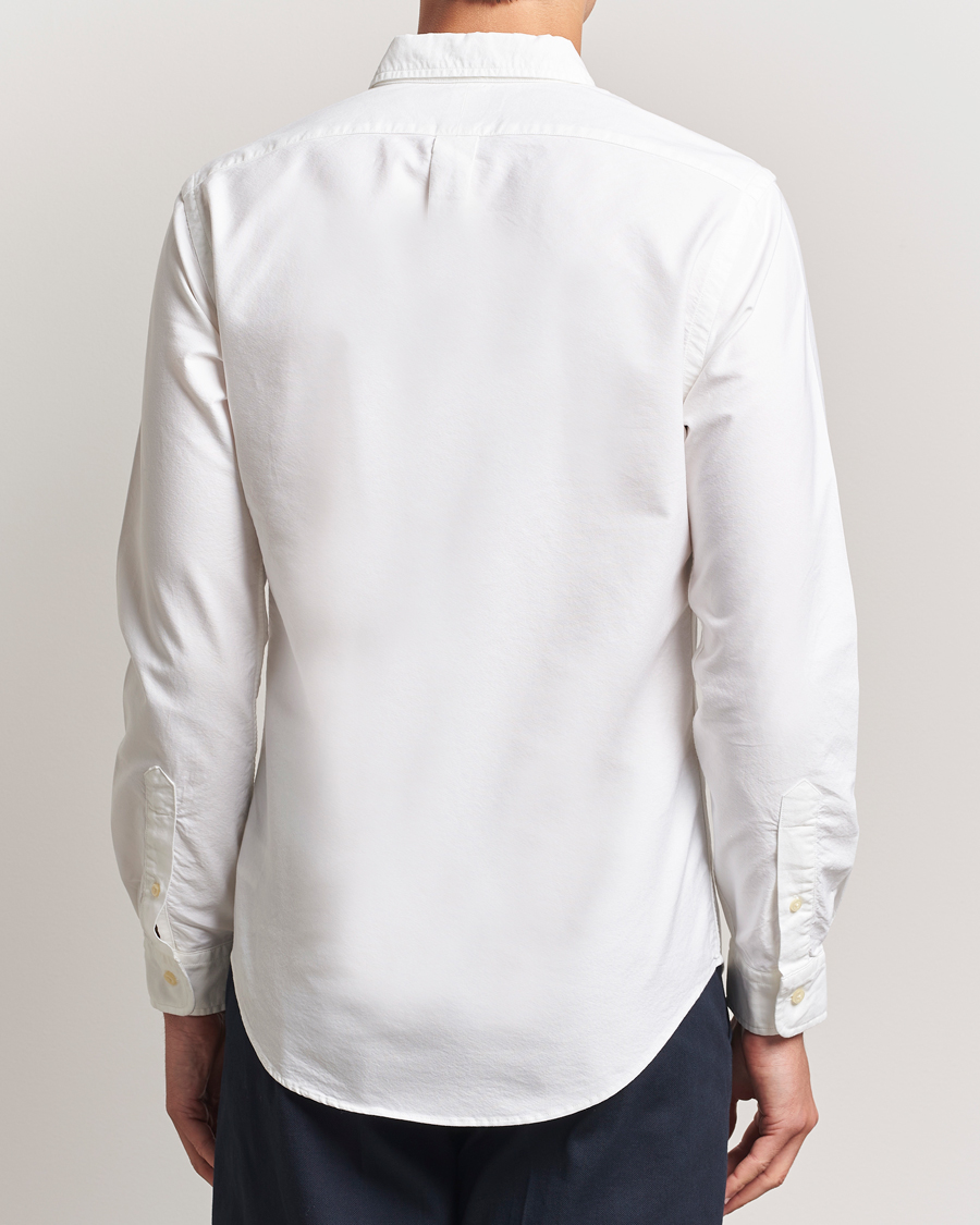 Herren | Hemden | Polo Ralph Lauren | Slim Fit Garment Dyed Oxford Shirt White