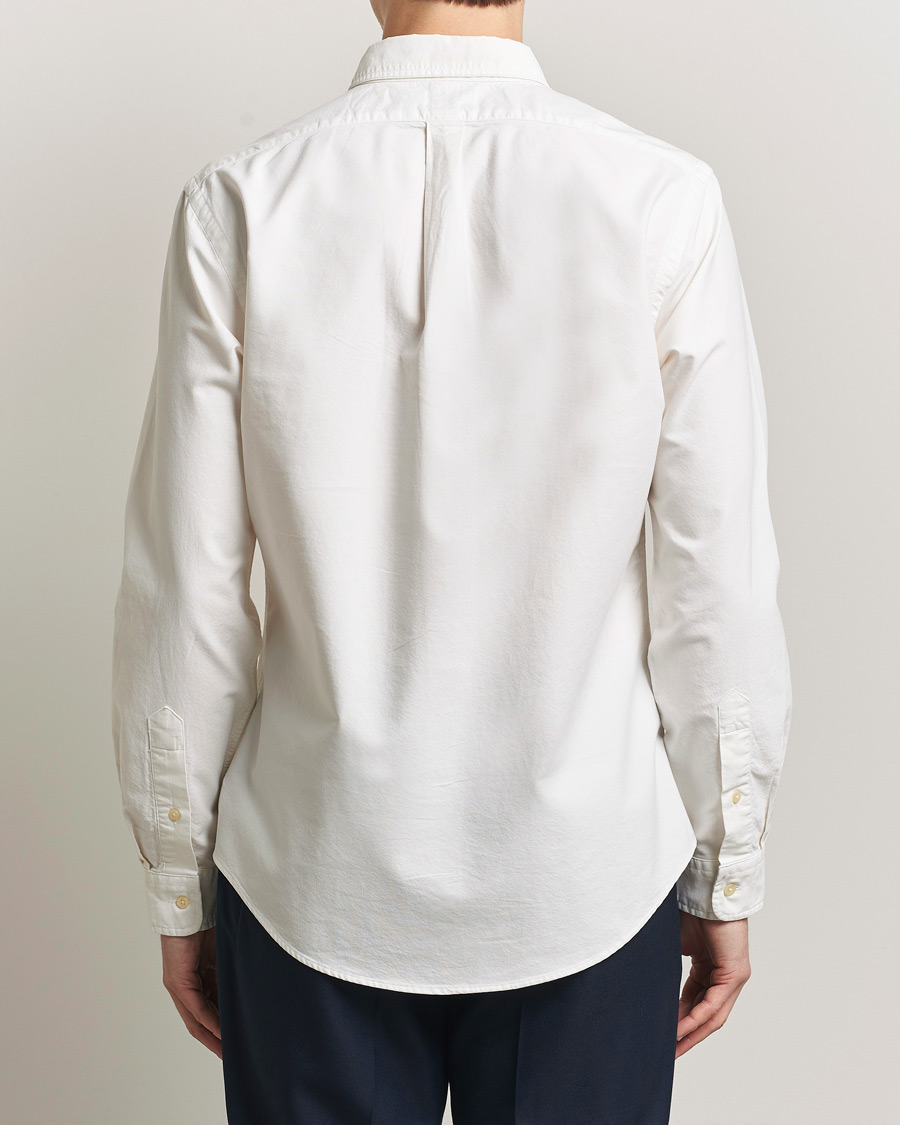 Herren | Hemden | Polo Ralph Lauren | Slim Fit Garment Dyed Oxford Shirt White