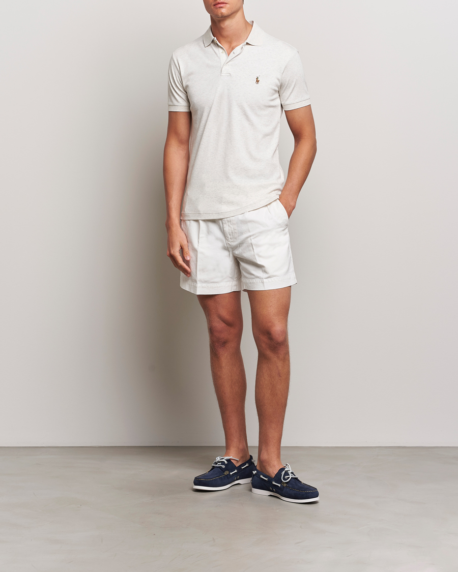 Herren | Poloshirts | Polo Ralph Lauren | Slim Fit Pima Cotton Polo Polo State Heather