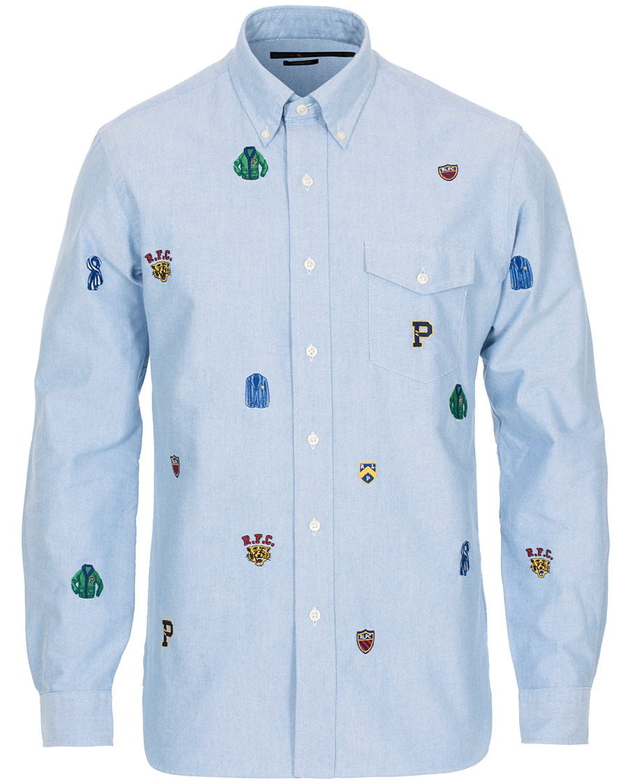 Herren | Hemden | Polo Ralph Lauren | Custom Fit Oxford Shirt Blue
