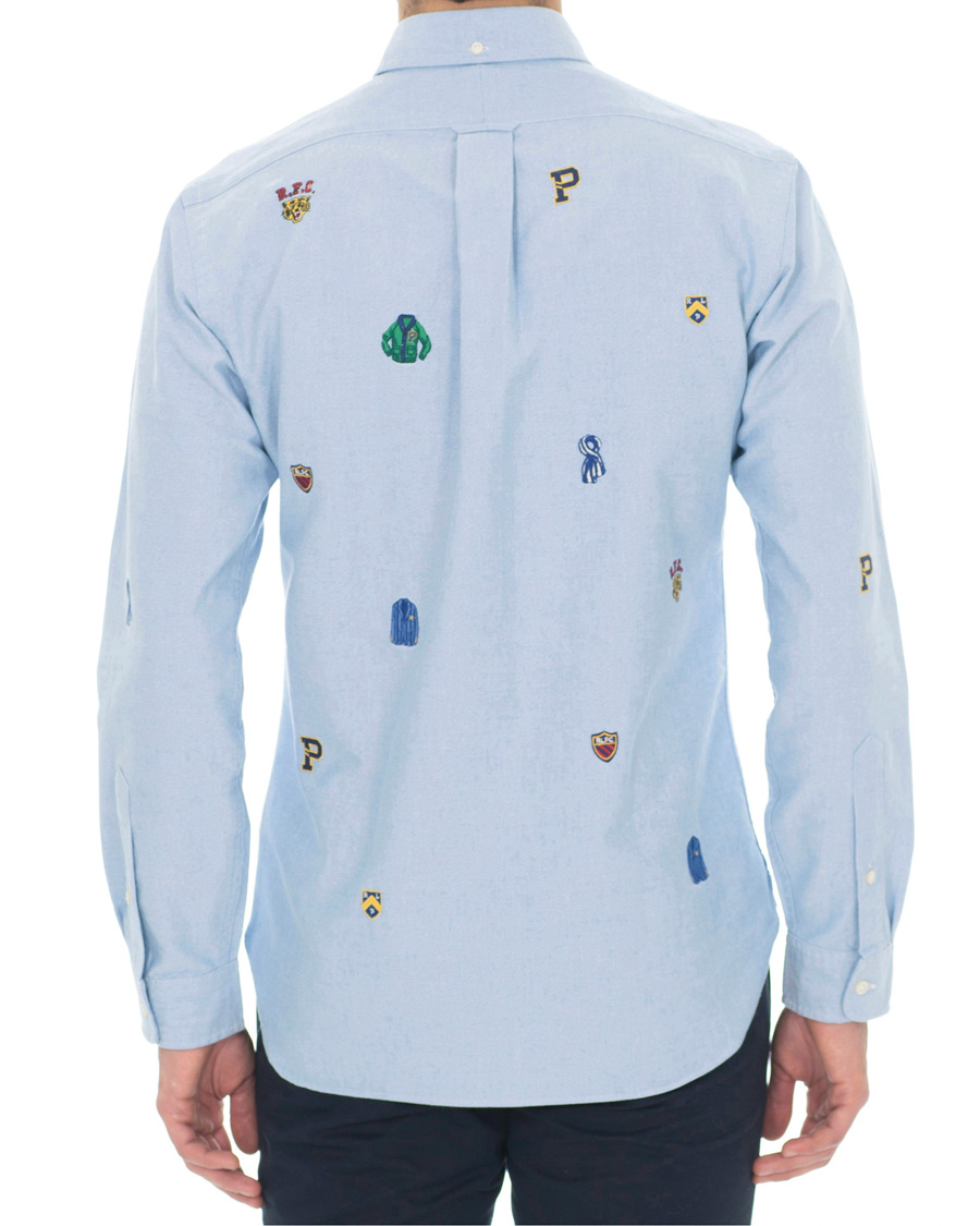 Herren | Hemden | Polo Ralph Lauren | Custom Fit Oxford Shirt Blue