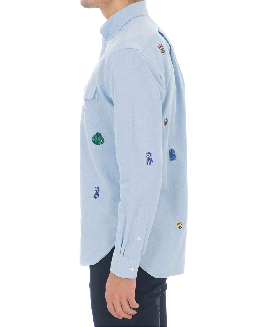 Herren | Hemden | Polo Ralph Lauren | Custom Fit Oxford Shirt Blue