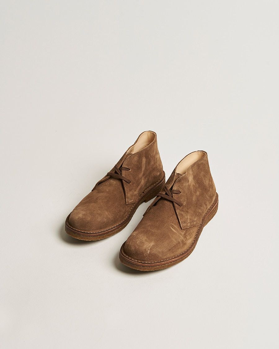 Herren | Boots | Astorflex | Greenflex Desert Boot Dark Khaki Suede